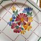 8 flat plates in Grasse earthenware, HBCM (Hippolyte Boulenger, Creil Montereau)