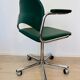Fully Restored Kovona Green Office Chair from Czechoslovakia 1970’s