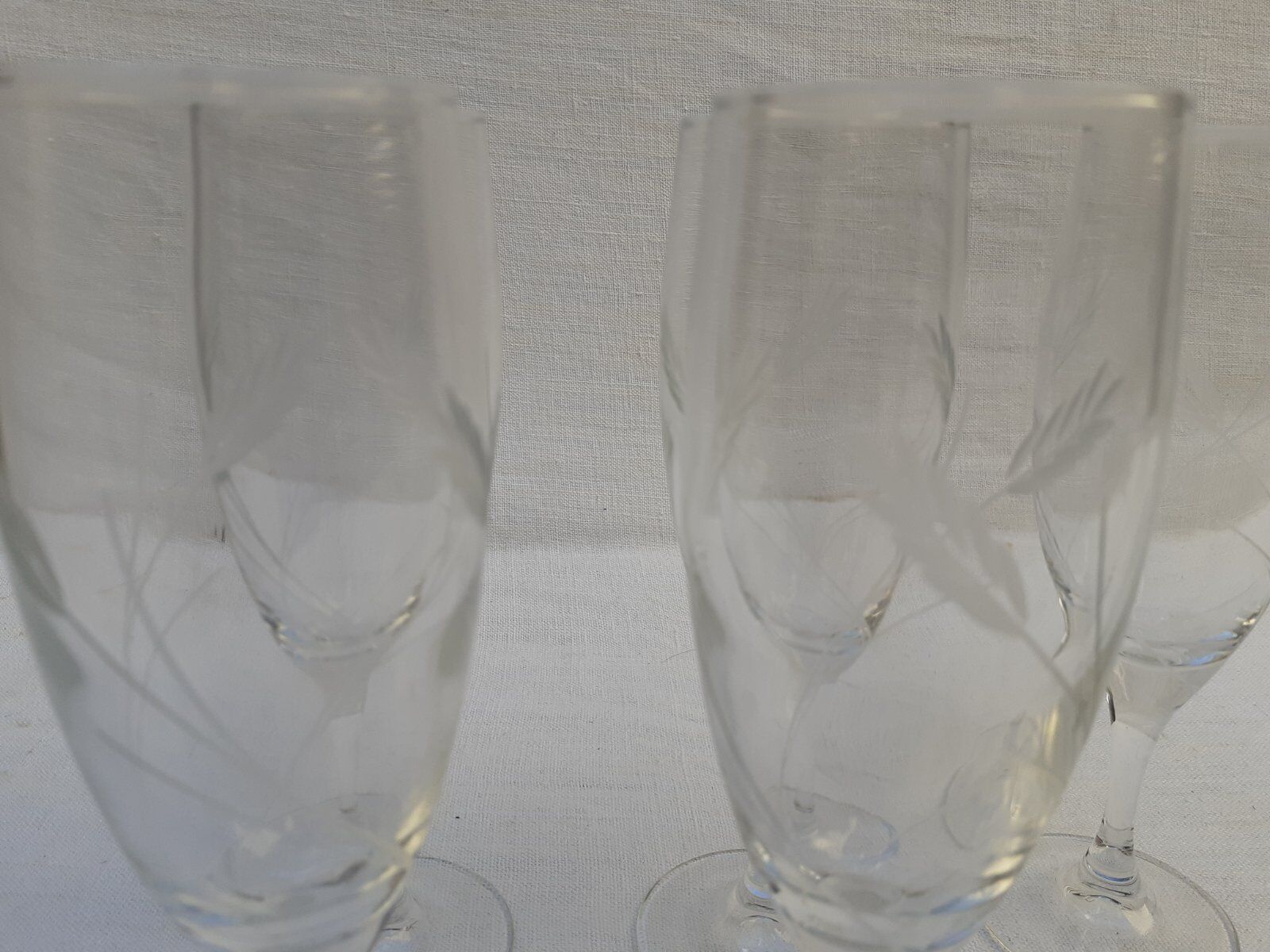 6 glass champagne glasses