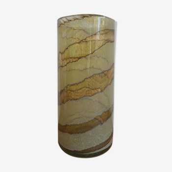 Vase verre de Murano vintage signé