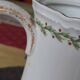 Old coffee pot / teapot in Limoges porcelain