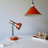 Orange desk lamp
