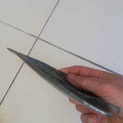Greenish metal leaf pocket emptier