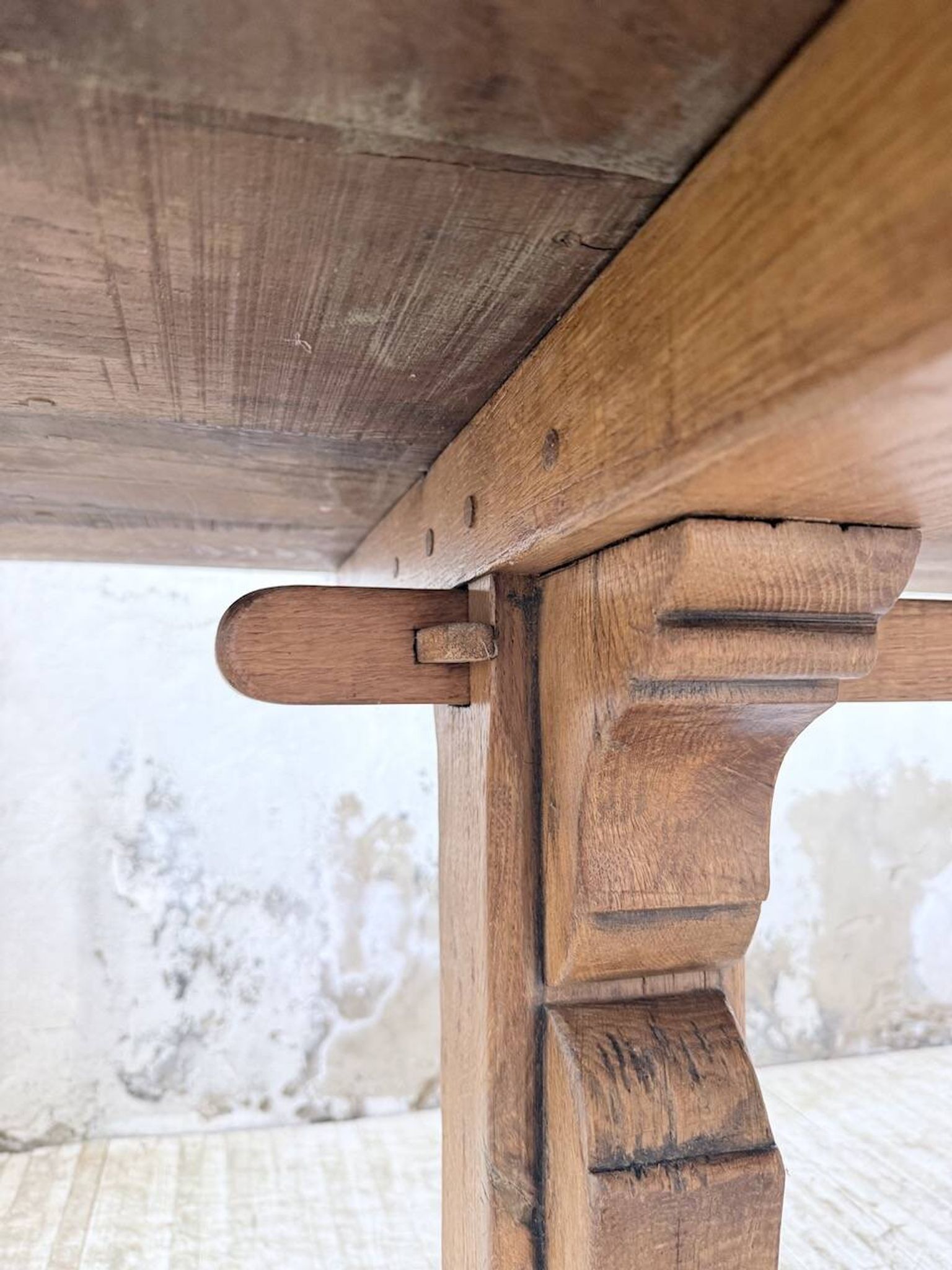 Table monastère chêne 1950 XXL