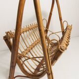 Bamboo magazine rack 1960