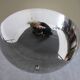 Lustre Bauhaus chromé des années 1930 par Anyz, Tchécoslovaquie