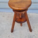 Wooden workshop stool
