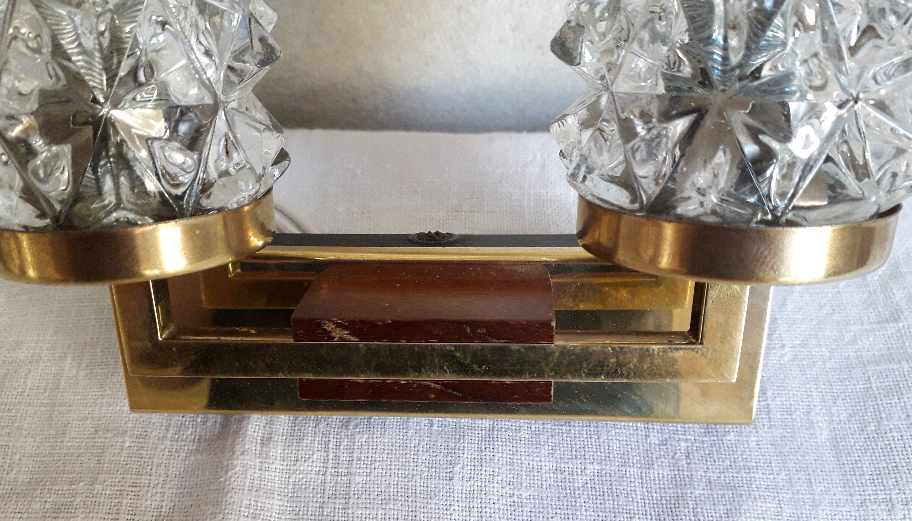 Vintage double wall lamp