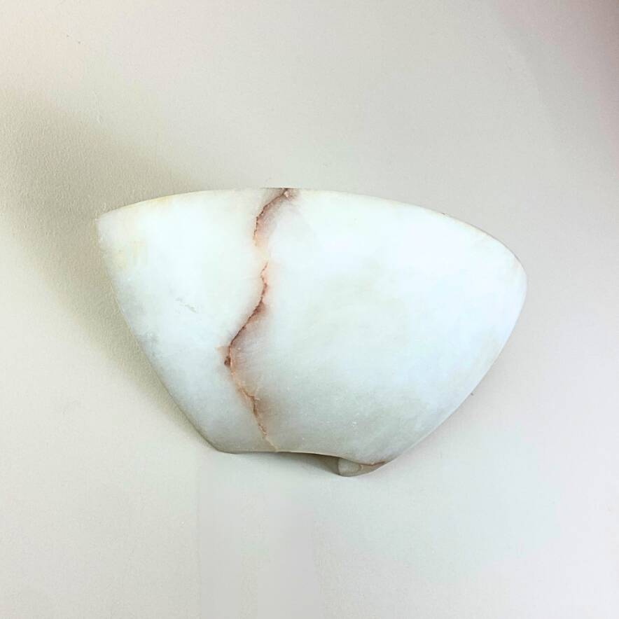 Alabaster wall lamp by Eclipsi, Spain, 1990s