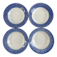 Set of 4 deep plates Sarreguemines Jacquot