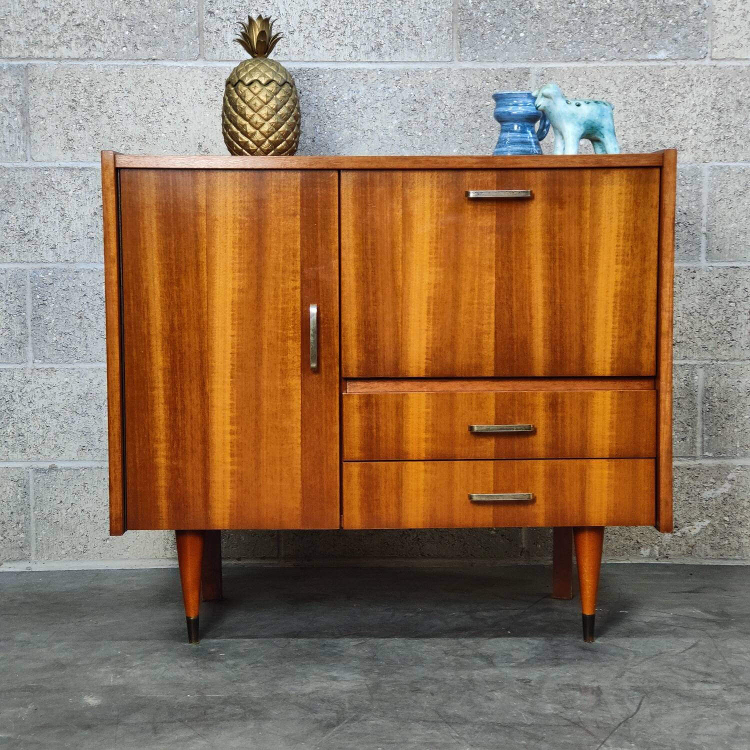 French Scandinavian style sideboard 1970