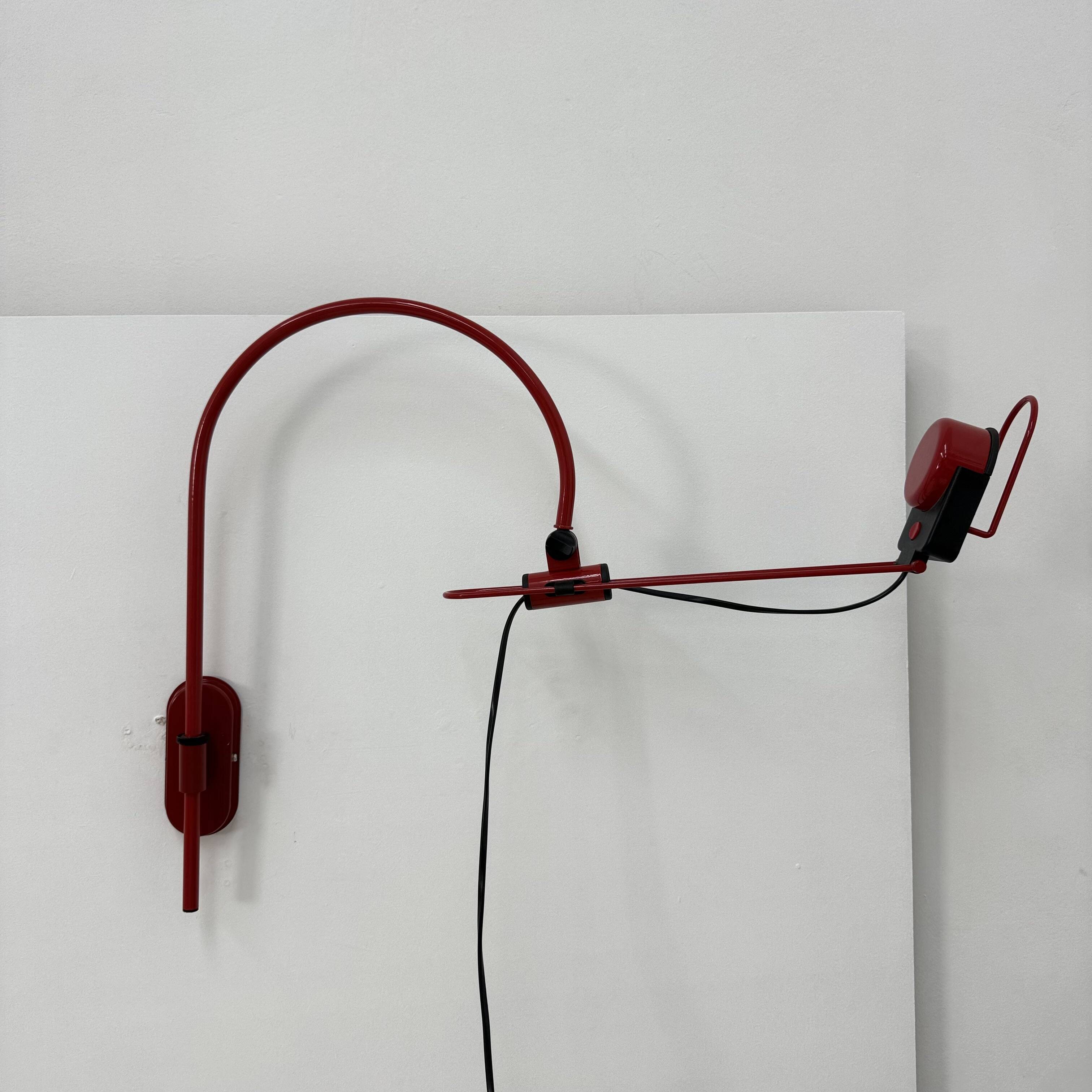Italian adjustable wall Lamp by Vico Magistretti, 1980s