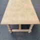 Table à manger de ferme extensible rénovée en bois 260cm
