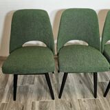 Dining Chairs by Radomir Hoffman for Ton, 1950s, Set of 4