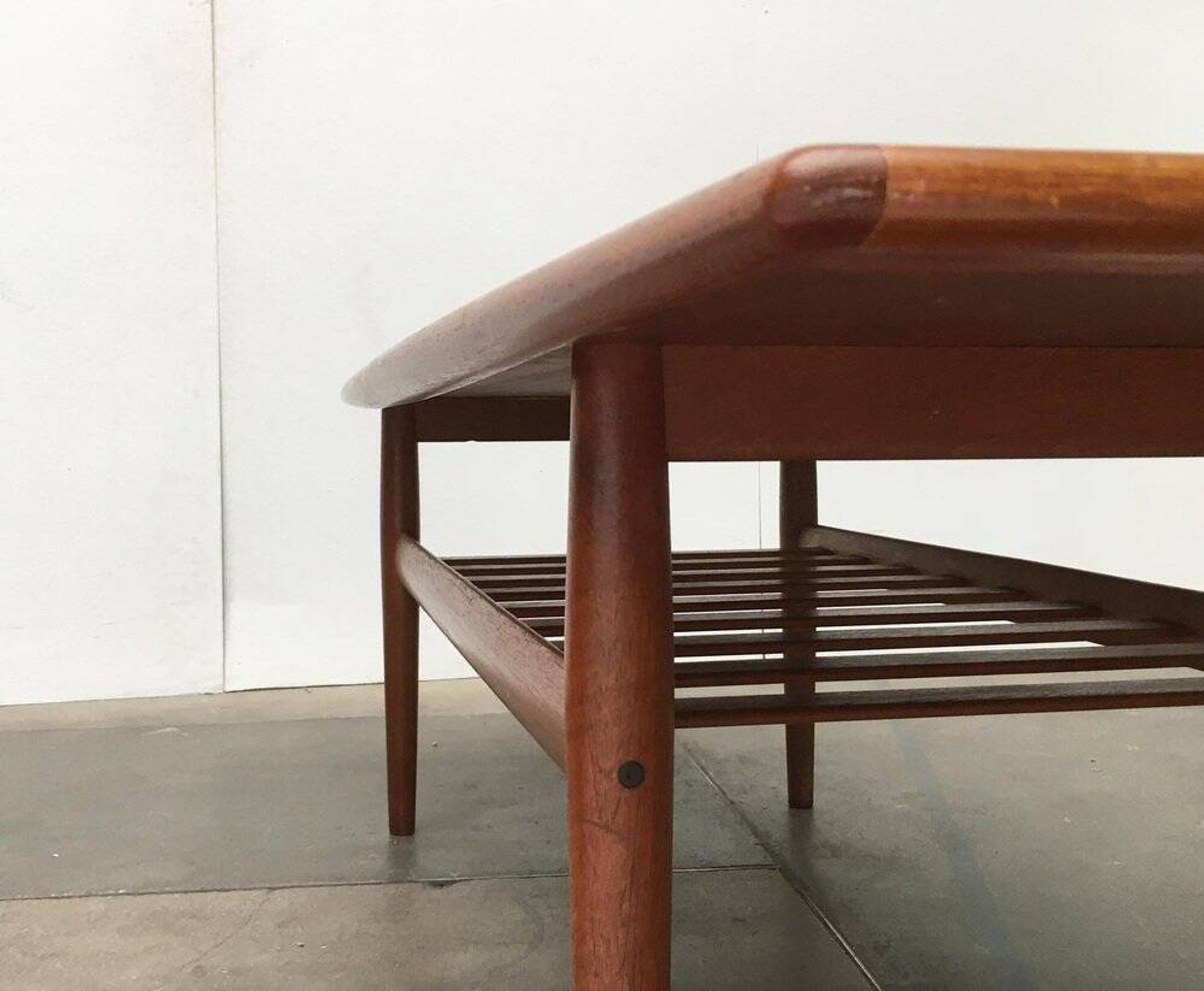 Mid-century Danish teak coffee table by Grete Jalk for Glostrup.