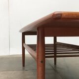 Mid-century Danish teak coffee table by Grete Jalk for Glostrup.