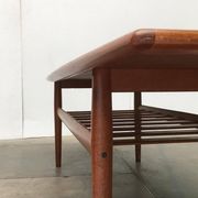 Mid-century Danish teak coffee table by Grete Jalk for Glostrup.
