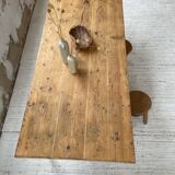 Oak farmhouse table 2m