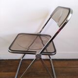 Pair of 'Plia' chairs by Piretti for Castelli