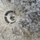 Vintage white pendant light