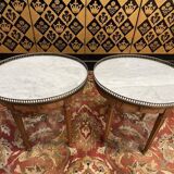 Pair of Louis XVI style bedside tables