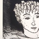Yujiro OTSUKI (1948-), original signed print, 1983