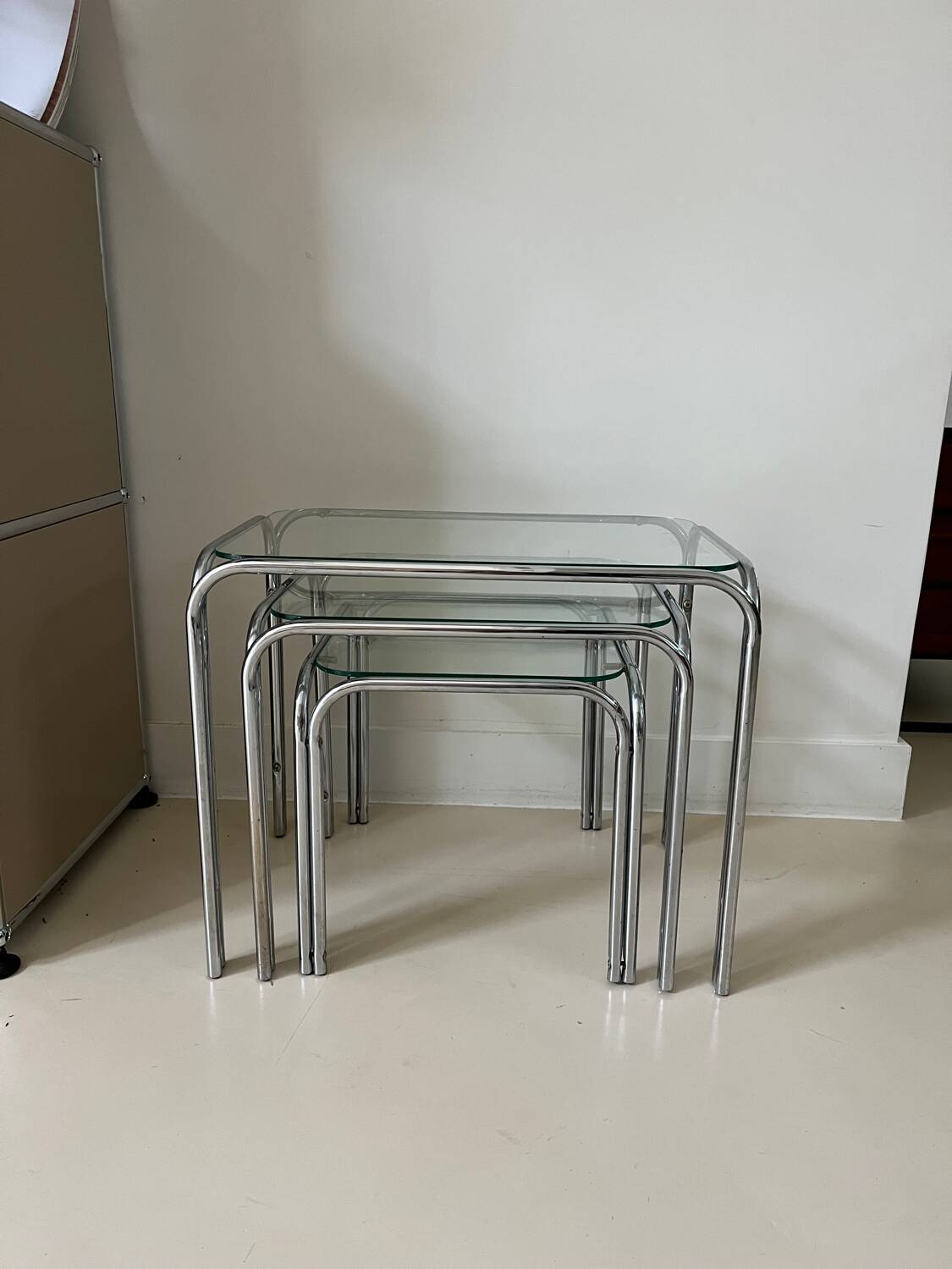 Three nesting tables