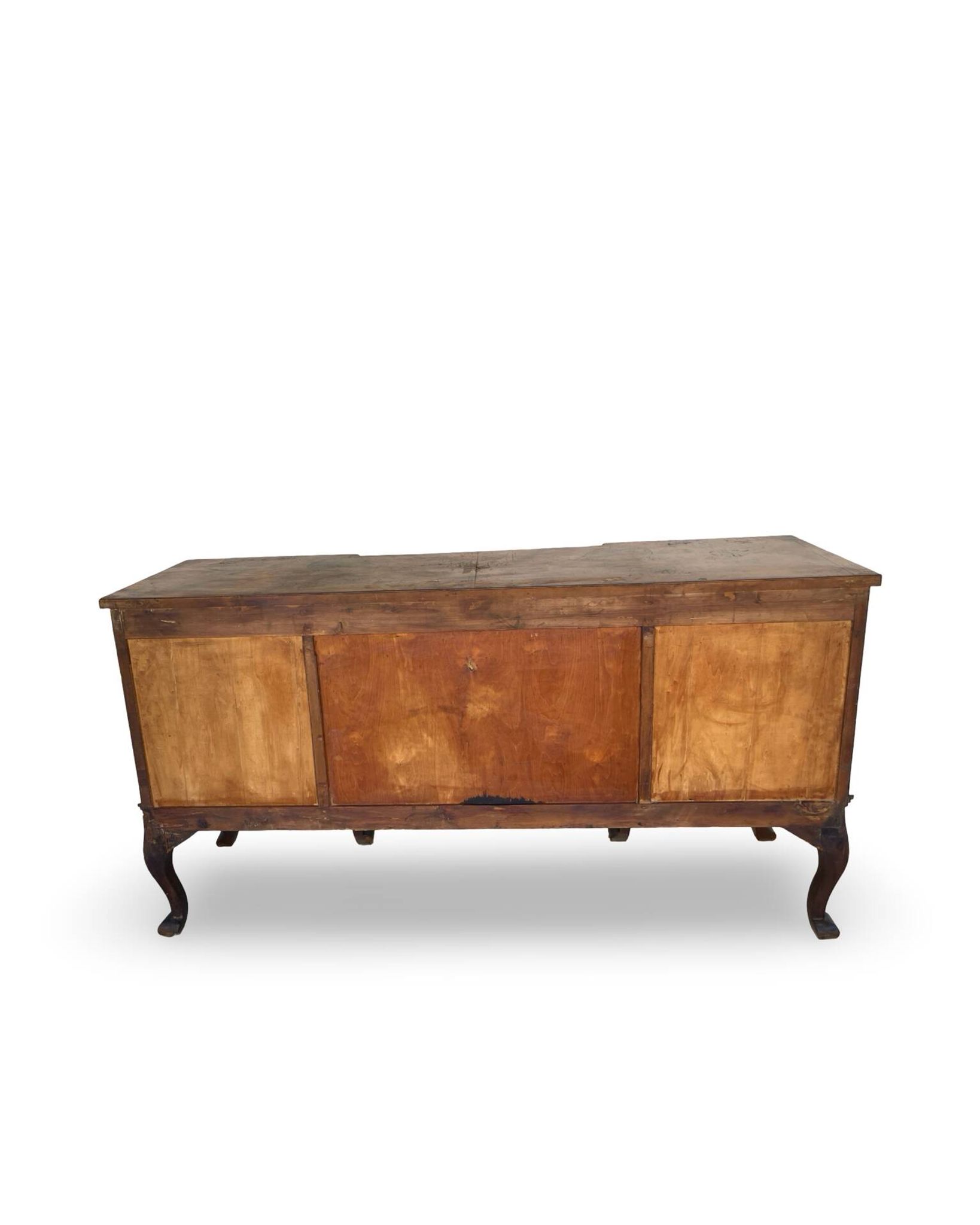Buffet en noyer burr italien, années 1930.