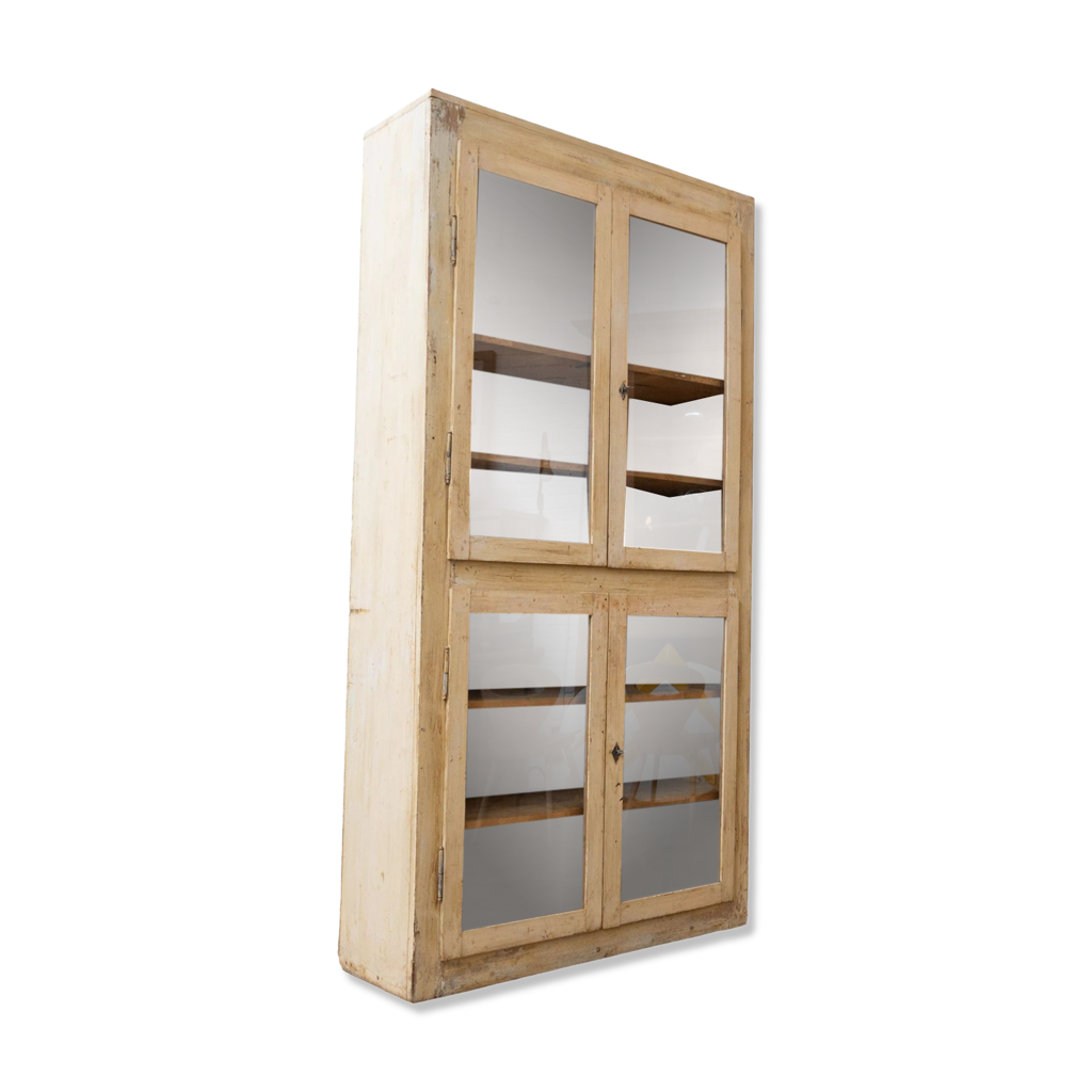 Vitrine en bois début XXème | Selency