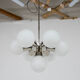 Lustre spoutnik 7-lumières, années 1960, excellent état