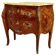 Neo-Rococco Inlaid Dresser Veneered with Mahogany, 1930