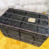 Antique travel trunk