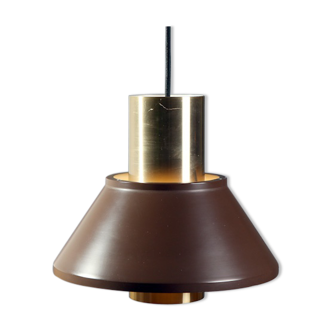 Lampe vintage scandinave Life de Hammerborg, Fog & Morup cuivre marron