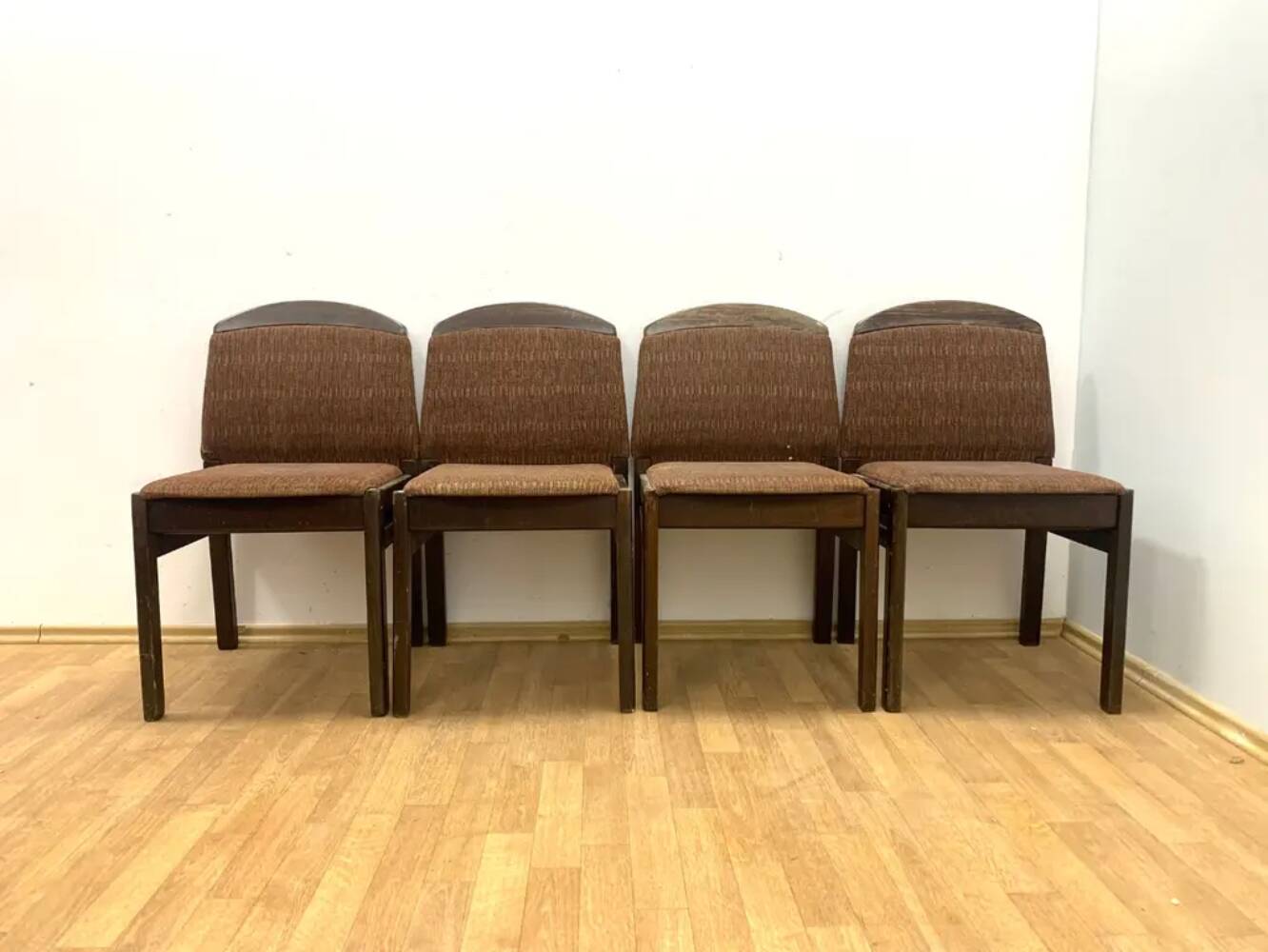 Set of 4 Retro Hikor Chairs, 1980s, Czechoslovakia