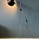 Lampadaire noir réglable vintage de style Hoogervorst