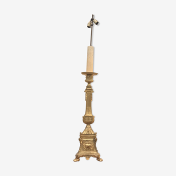 Louis XVI bronze floorlamp