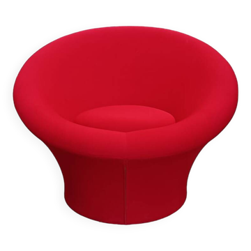Red Mushroom Armchair by Pierre Paulin
