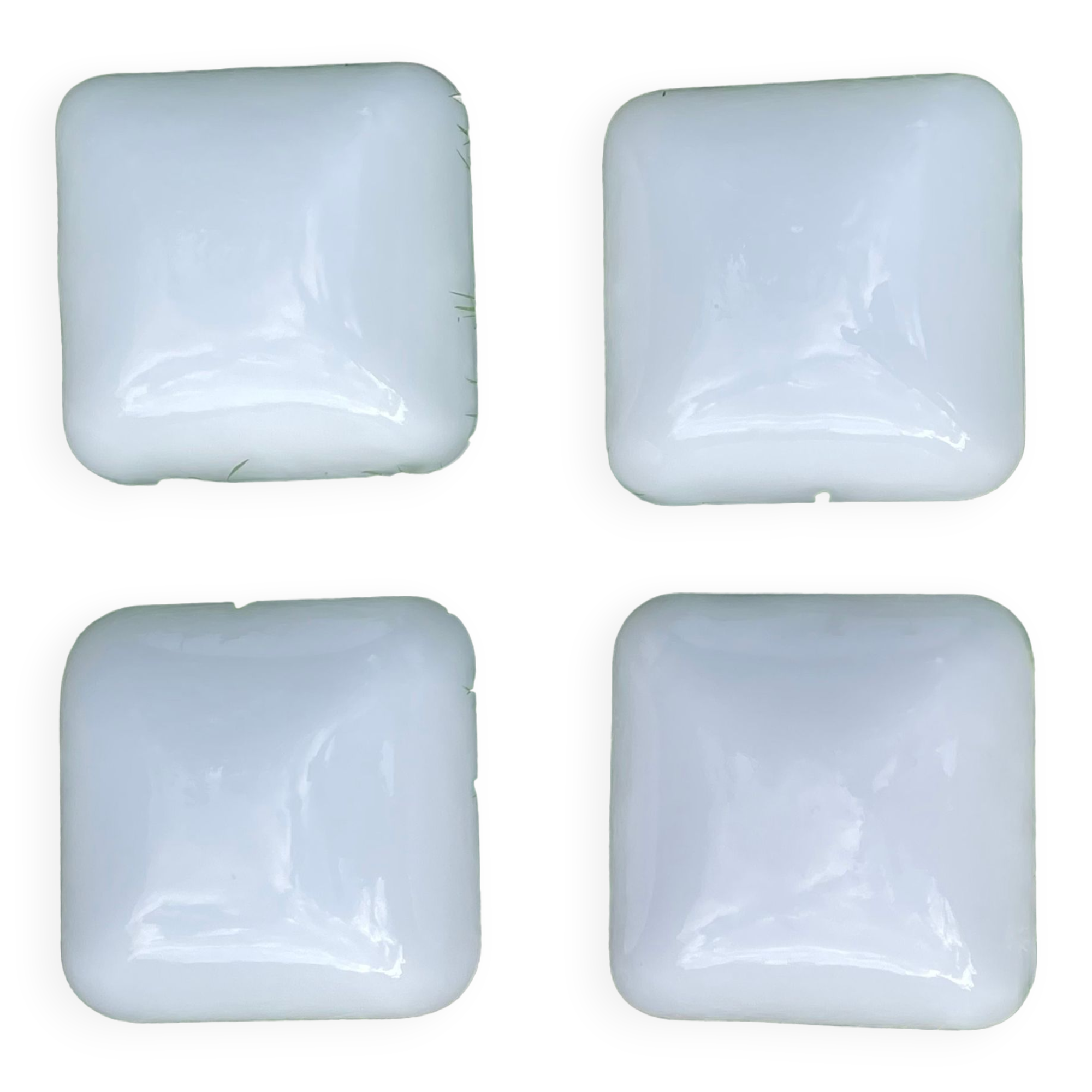 Set of 4 ceiling lights year 70