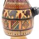 Peruvian artisanal pottery, feline handles, Cusco, Peru, 80s