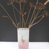 Scandinavian glass art vase known as May by Kjell Engman for Kosta Boda, 1980s