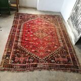 Ancient Persian rug, 285/215 cm, handmade.
