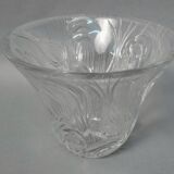 Crystal vase cut