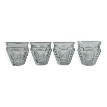 Set of 4 shot cups Baccarat