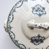 Soup tureen, Iron earth, Excelsior, E. Bourgeois, Late 19th century
