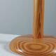 Postmodern vintage pine wood table lamp from the 1980s.