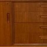 Vintage Scandinavian sideboard, vintage teak sideboard