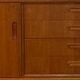 Vintage Scandinavian sideboard, vintage teak sideboard