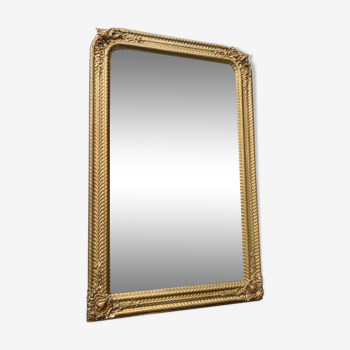 Miroir ancien Louis Philippe 109x69cm