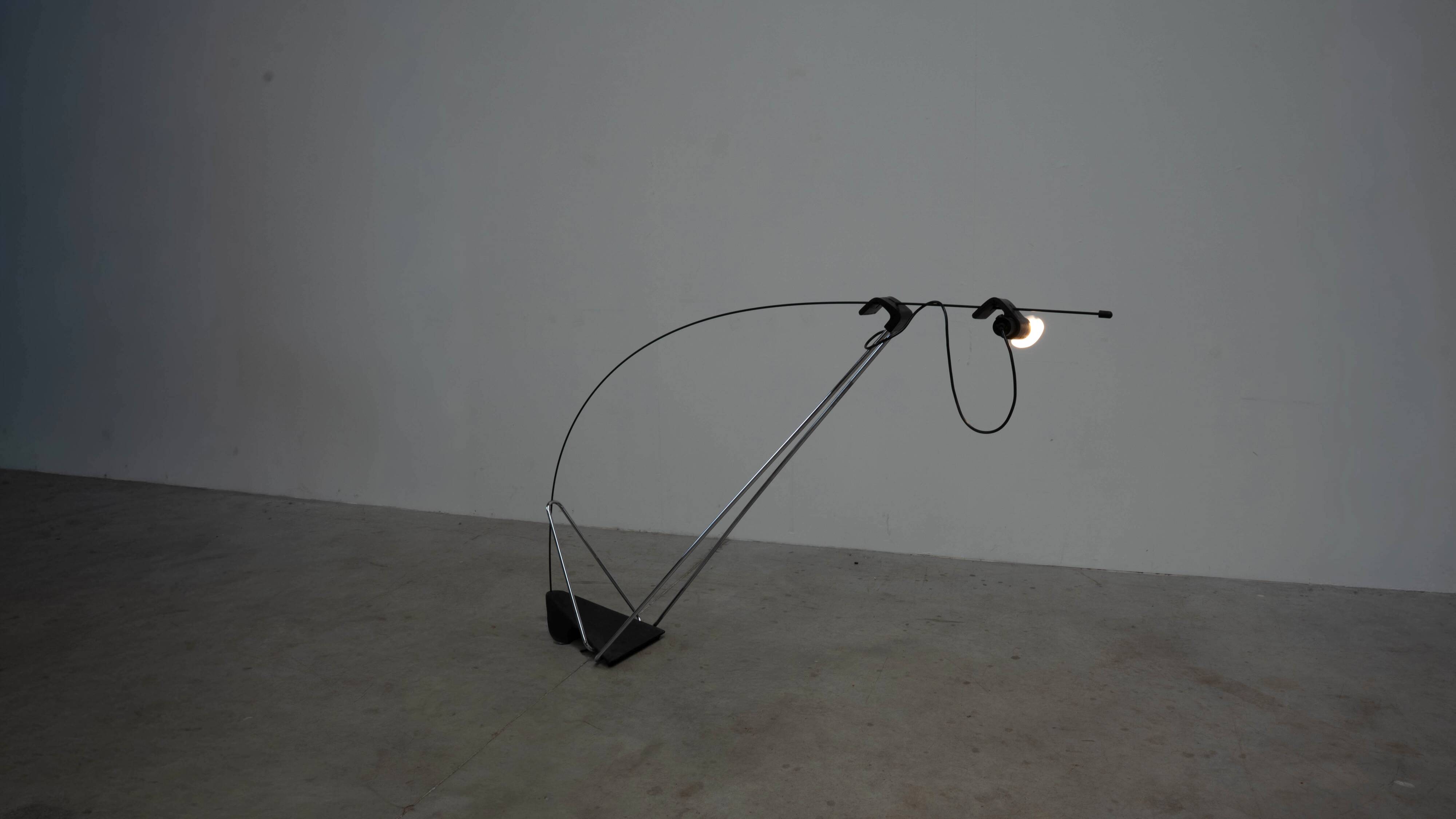 Postmodern "Bluebell" floorlamp by CP & PR Associati for Fontana Arte