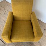 Vintage mustard yellow armchair